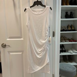 Leith dress color white size small NWT